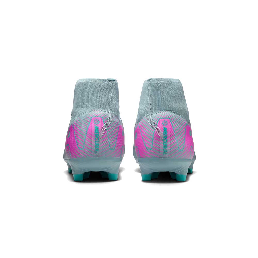 Zoom Superfly 10 Academy FG/MG Soccer Cleat - Ocean Cube/Pink Blast - Regular (D) - Image 5
