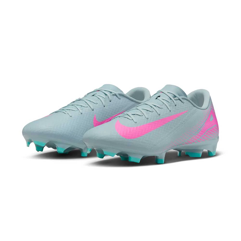 Nike Mercurial Vapor 16 Academy MG Low-Top Soccer Cleats - Ocean Cube/Pink Blast - Regular (D) - Image 3