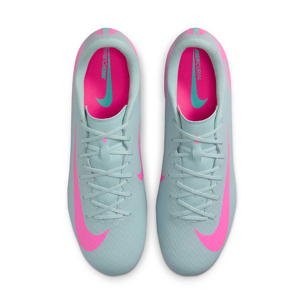 Nike Mercurial Vapor 16 Academy MG Low-Top Soccer Cleats - Ocean Cube/Pink Blast - Regular (D) - Image 4
