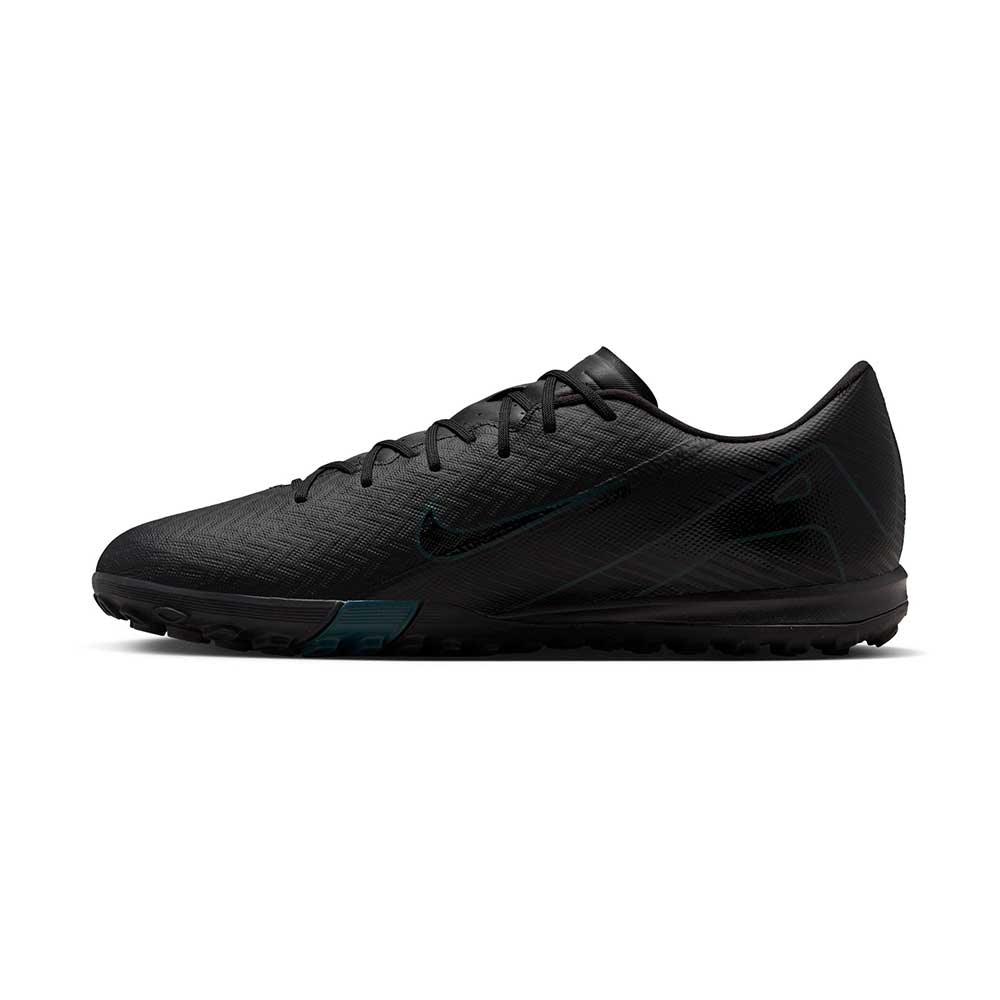 Zoom Vapor 16 Academy TF Soccer Turf Shoe - Black/Black-Deep Jungle - Regular (D) - Image 2