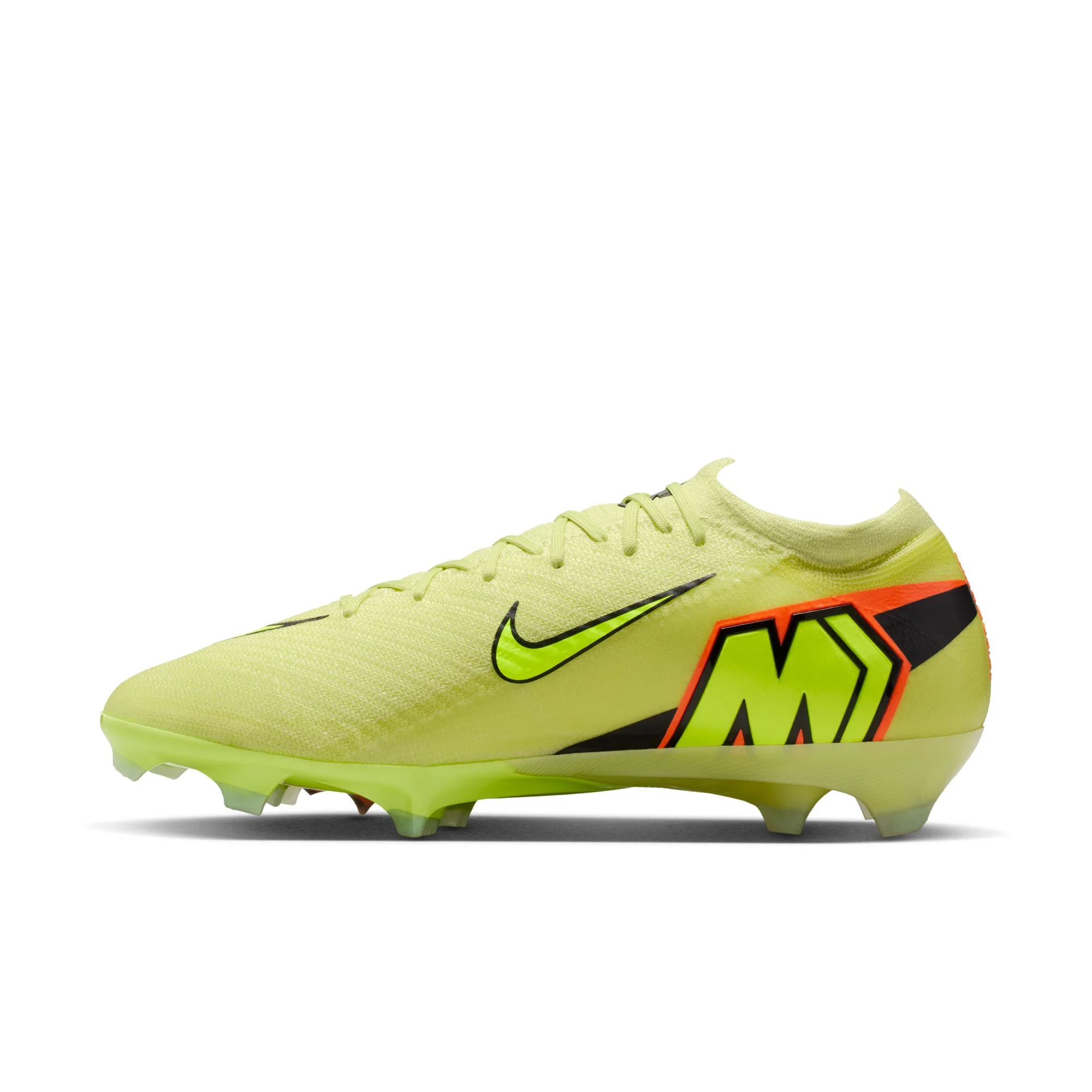 Zoom Vapor 16 Elite FG Soccer Cleat - Limelight/Volt/Hyper Crimson - Regular (D) - Image 3
