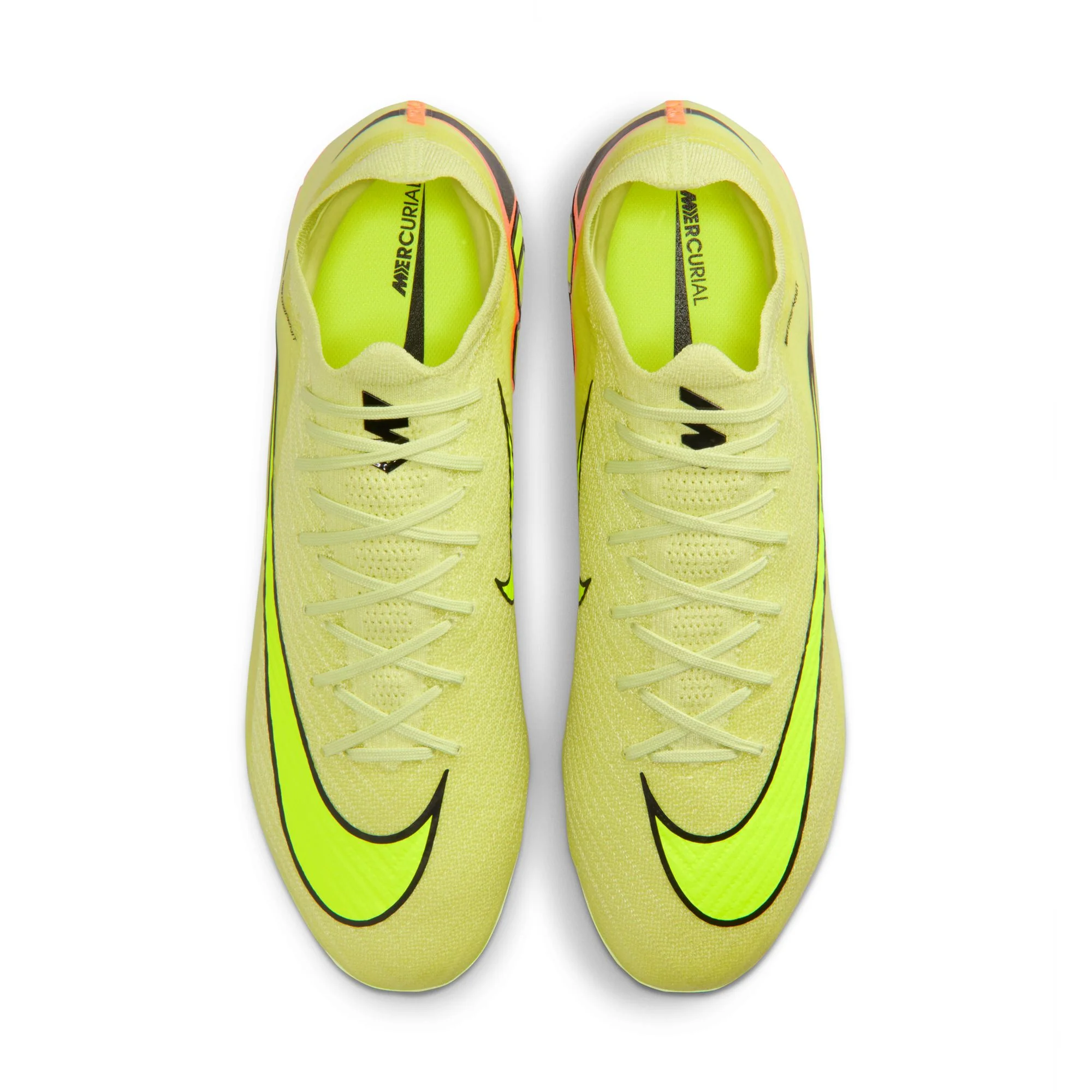 Zoom Vapor 16 Elite FG Soccer Cleat - Limelight/Volt/Hyper Crimson - Regular (D) - Image 4