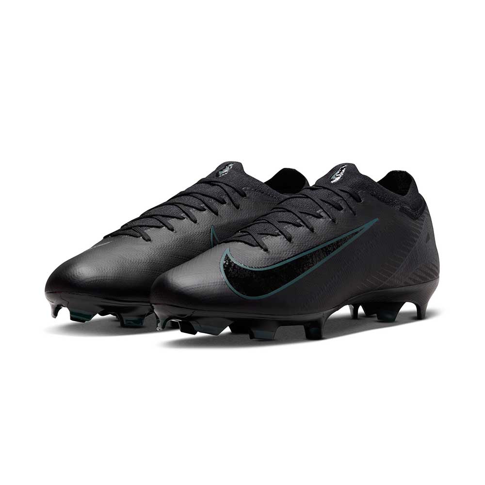 All Gender Nike Mercurial Vapor 16 Pro FG Low-Top Soccer Cleats - Black/Black-Deep Jungle- Regular (D) - Image 2